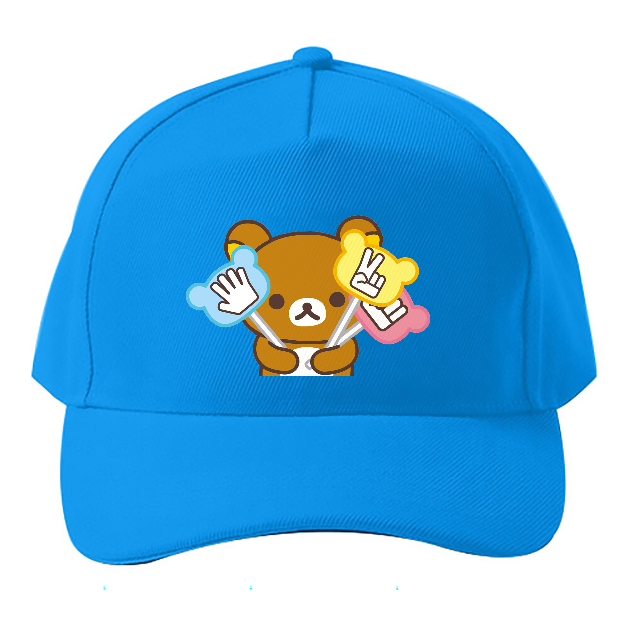 （画像用） リラックマ リラックマ キイロイトリ Rilakkuma Korilakkuma Kiiroitori ベースボールキャップ 綿100％ 男女兼用 帽子 スポーツ